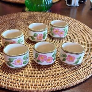 Desert Rose napkin holders!